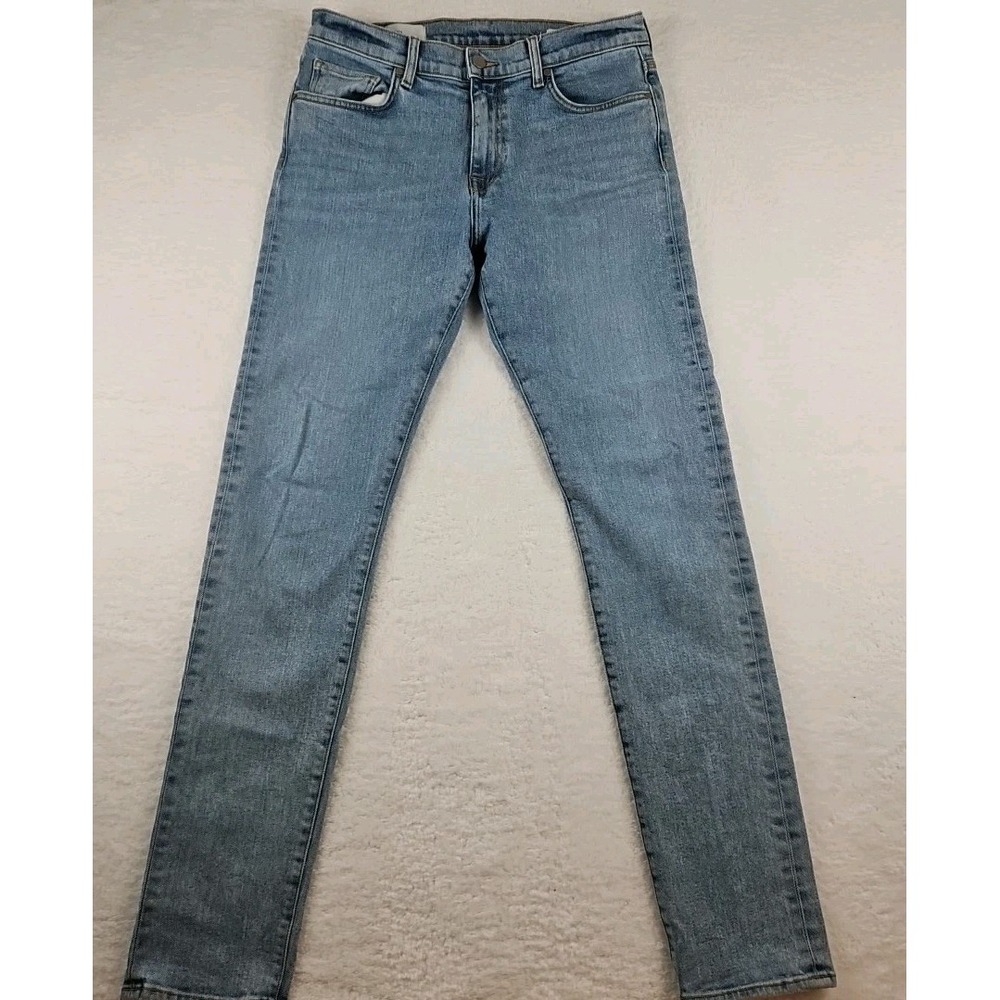 BLDWN Baldwin Light Wash Faded Streetwear Lucca Modern Skinny Leg Jeans Sz 32x34 - Picture 2 of 11